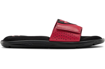 Image of Under Armour UA Ignite VI Slide Sandal - Mens, Black/Red, 11, 302271100111