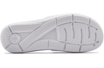 Image of Under Armour UA Ignite VI Slide Sandal - Mens, White/Black, 10, 302271110010
