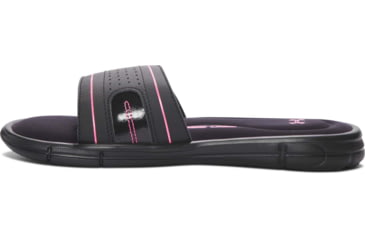 Image of Under Armour UA Ignite VIII Slide Sandal - Womens, Black/Pink, 11, 128731900611
