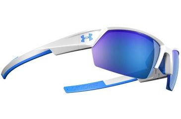 Image of Under Armour UA Igniter 2.0 Storm Sunglasses1, Shiny White, One Size Fits Most, UA8600051-104361