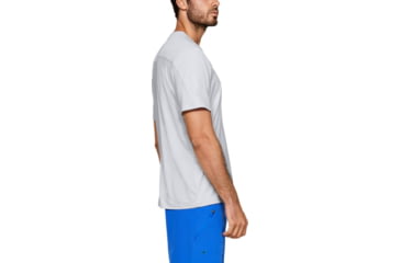 Image of Under Armour UA Iso-Chill Stacked Short Sleeve T-Shirt - Mens, 2XL, Halo, 13538970142X