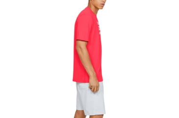 Image of Under Armour IsoChill Stacked Short Sleeve T-Shirt - Men's, Beta, Medium, 1353897628MD
