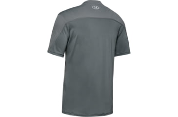 Image of Under Armour IsoChill Stacked Short Sleeve T-Shirt - Men's, Pitch Gray, X-Large, 1353897012XL