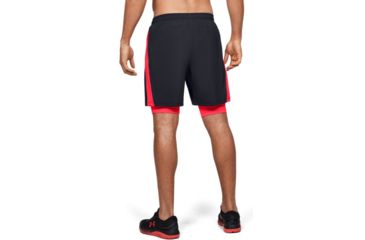 Image of Under Armour UA Launch SW 2-in-1 Running Shorts - Men's, 2XL, Pink, 13265760032X