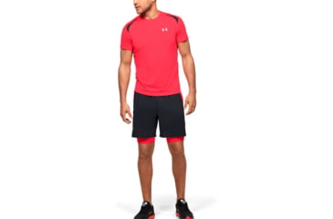 Image of Under Armour UA Launch SW 2-in-1 Running Shorts - Men's, 2XL, Pink, 13265760032X