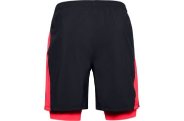 Image of Under Armour UA Launch SW 2-in-1 Running Shorts - Men's, 2XL, Pink, 13265760032X