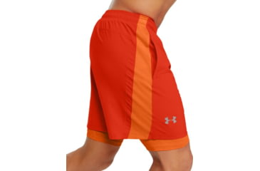 Image of Under Armour UA Launch SW 2-in-1 Running Shorts - Mens, 2XL, Ultra Orange, 13265768562X