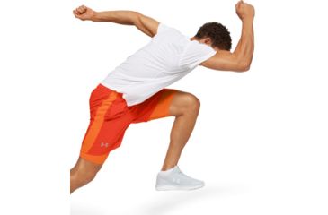 Image of Under Armour UA Launch SW 2-in-1 Running Shorts - Mens, 2XL, Ultra Orange, 13265768562X