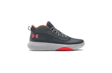 Image of Under Armour UA Lockdown 4 Basketball Shoes - Mens, 10, Pitch Gray, 302205210210