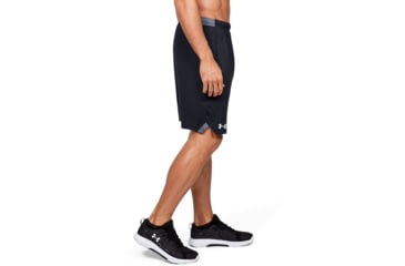 Image of Under Armour UA Locker 9in Pocketed Short - Mens, Black, Extra Large, 1351350001XL