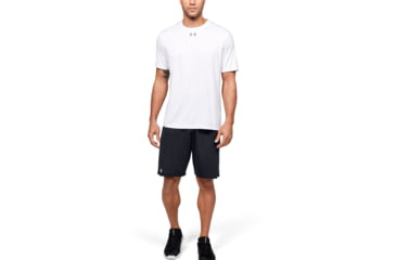 Image of Under Armour UA Locker 9in Pocketed Short - Mens, Black, Extra Large, 1351350001XL