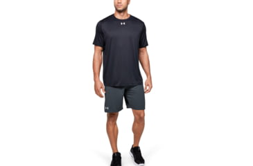 Image of Under Armour UA Locker 9in Pocketed Short - Mens, Stealth Gray, Medium, 1351350008MD