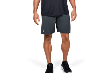 Image of Under Armour UA Locker 9in Pocketed Short - Mens, Stealth Gray, Medium, 1351350008MD