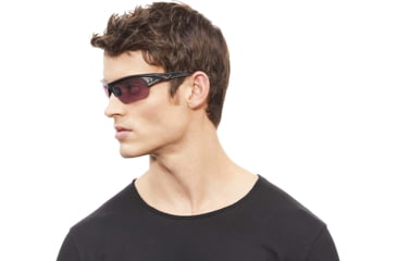 Image of Under Armour UA Octane Sunglasses, Tuned Golf Lens, Satin Black, One Size Fits Most, UA8650094-010974