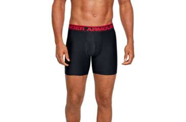 Image of Under Armour UA Original Series 6in Boxerjock 2-Pack - Mens, Black, 4X-Large, 12825080014XL