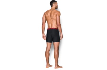 Image of Under Armour UA Original Series 6in Boxerjock 2-Pack - Mens, Black, 4X-Large, 12825080014XL