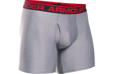 Image of Under Armour UA Original Series 6in Boxerjock - Mens, True Gray Heather, Medium, 1277238025MD