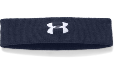 Image of Under Armour UA Performance Headband, Midnight Navy, One Size Fits All, 1276990410OSFA