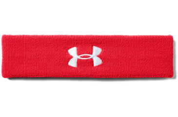 Image of Under Armour UA Performance Headband, Red, One Size Fits All, 1276990600OSFA