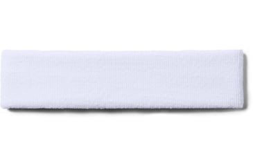 Image of Under Armour UA Performance Headband, White, One Size Fits All, 1276990100OSFA