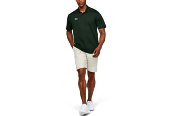 Image of Under Armour Ua Performance Team Polo, Forest Green - 13513223012X