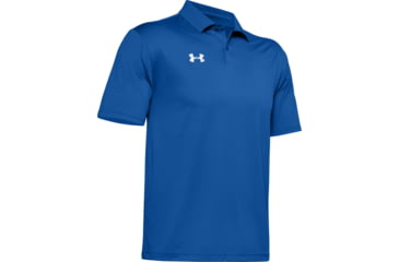 Image of Under Armour Ua Performance Team Polo, Powderkeg Blue - 13513229922X