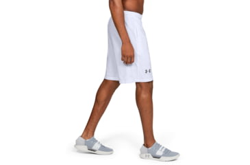 Image of Under Armour UA Raid 10in Short - Mens, White, 3X-Large, 12535271003X