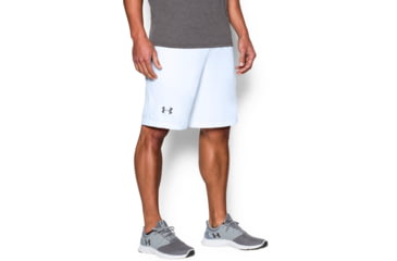 Image of Under Armour UA Raid 10in Short - Mens, White, 3X-Large, 12535271003X