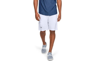 Image of Under Armour UA Raid 10in Short - Mens, White, 3X-Large, 12535271003X