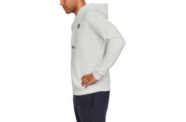 Image of Under Armour UA Rival Fleece Hoodie - Mens, 2XL, Onyx White, 13207361122X