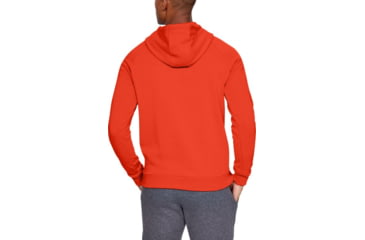 Image of Under Armour UA Rival Fleece Hoodie - Mens, Extra Large, Ultra Orange, 1320736856XL