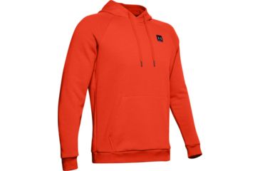 Image of Under Armour UA Rival Fleece Hoodie - Mens, Extra Large, Ultra Orange, 1320736856XL
