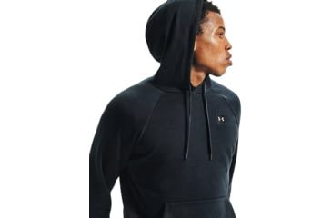 Image of Under Armour UA Rival Fleece Hoody - Mens, Black, 3X-Large, 13207360013X