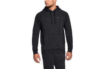 Image of Under Armour UA Rival Fleece Hoody - Mens, Black, 3X-Large, 13207360013X