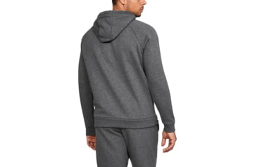 Image of Under Armour UA Rival Fleece Hoody - Mens, Charcoal Light Heather, Medium, 1320736020MD