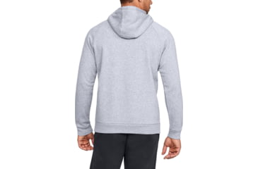 Image of Under Armour UA Rival Fleece Hoody - Mens, Steel Light Heather, Small, 1320736036SM