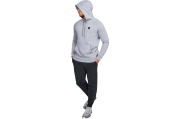 Image of Under Armour UA Rival Fleece Hoody - Mens, Steel Light Heather, Small, 1320736036SM