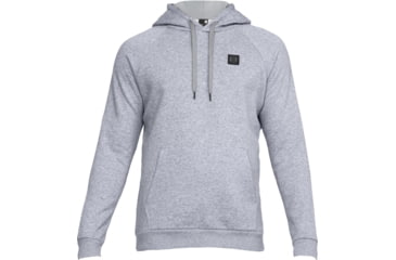 Image of Under Armour UA Rival Fleece Hoody - Mens, Steel Light Heather, Small, 1320736036SM