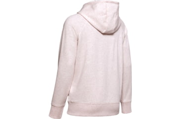 Image of Under Armour UA Rival Fleece Sportstyle LC Sleeve Graphic Hoodie - Womens, Dash Pink, Large, 1348559667LG