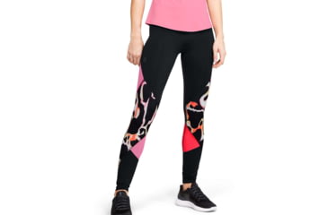 Image of Under Armour UA Rush Print Color Block Leggings - Women, 13517300012X
