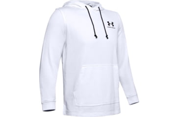 Image of Under Armour UA Sportstyle Terry Hoodie - Mens, 2XL, Onyx White, 13292911132X