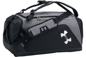 Image of Under Armour Storm Undeniable Backpack Duffle Medium Bag, Graphite/Black/Silver, 1273255-043-OSFA