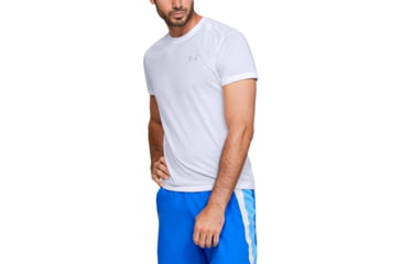 Image of Under Armour UA Streaker T-Shirt - Men's, 2XL, White, 13265791002X