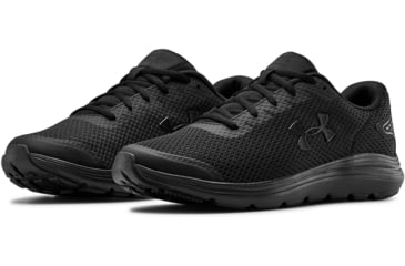 Image of Under Armour UA Surge 2 Running Shoe - Mens, Black, 10, 302259500210