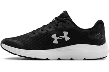 Image of Under Armour UA Surge 2 Running Shoe - Mens, Black/White, 10, 302259500110