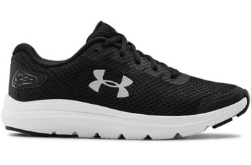 Image of Under Armour UA Surge 2 Running Shoe - Womens, Black, 7, 30226050017