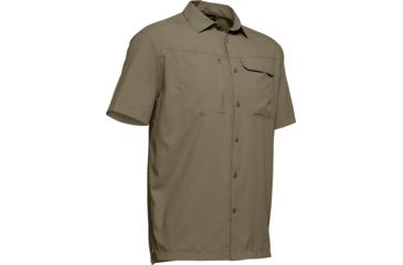 Image of Under Armour Ua Tac Hunter Short Sleeve Shirt, Federal Tan - 1327453499XL