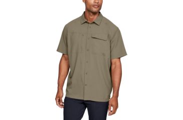 Image of Under Armour Ua Tac Hunter Short Sleeve Shirt, Federal Tan - 1327453499XL