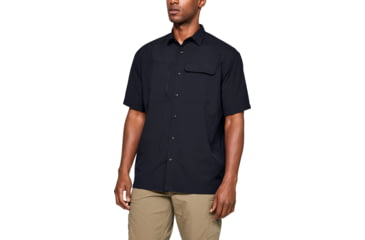 Image of Under Armour UA Tac Hunter Short Sleeve Shirt - Mens, Black, 2X-Large, 13274530012X