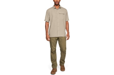 Image of Under Armour UA Tac Hunter Short Sleeve Shirt - Mens, Desert Sand, Large, 1327453290LG